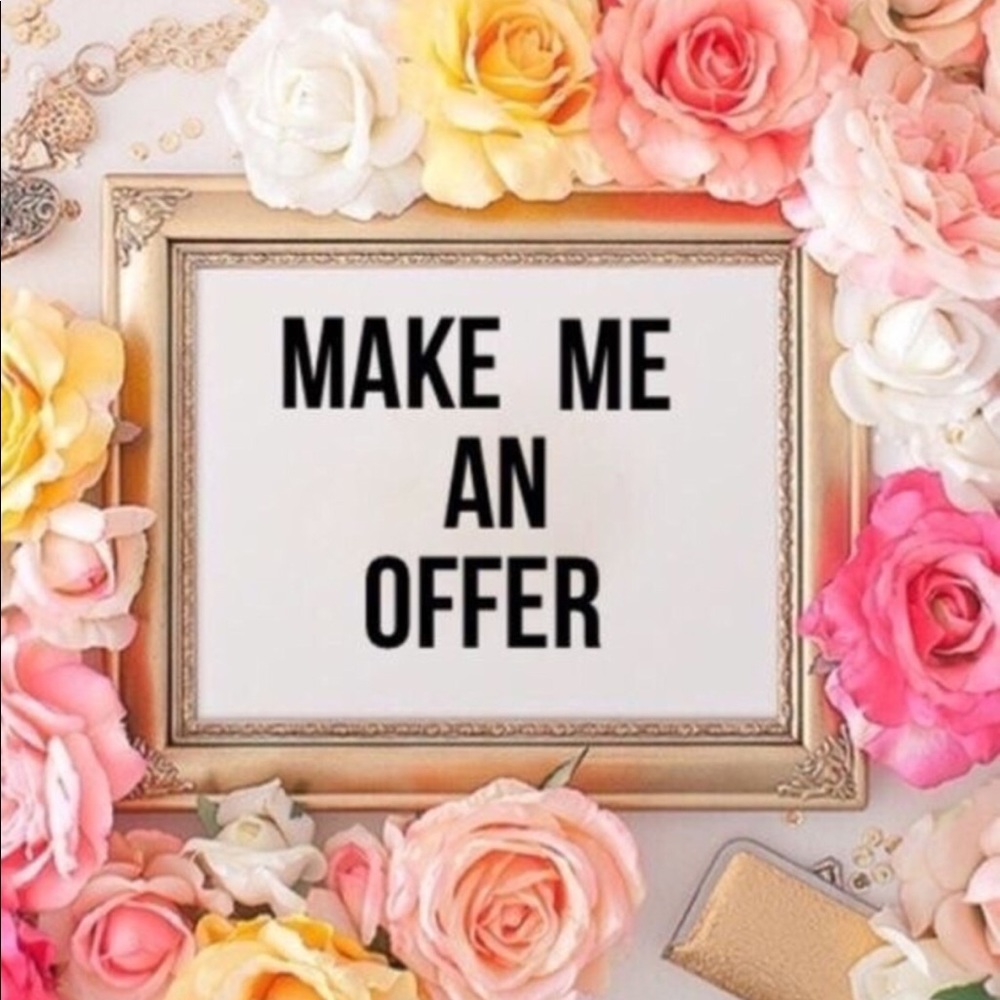 Don’t like a price? Make me an offer!